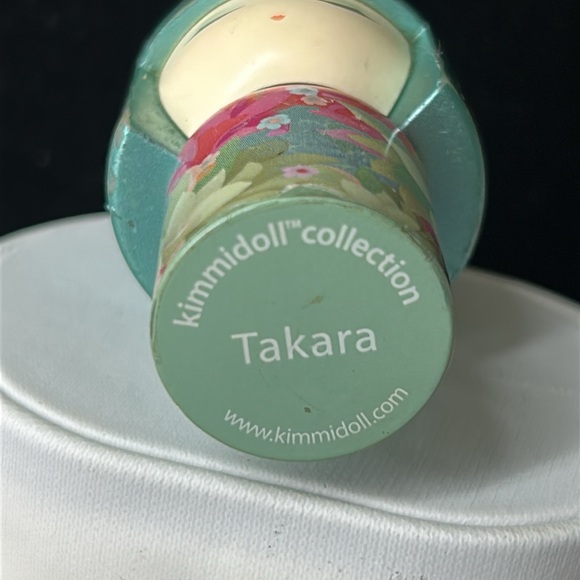 🖤RARE💕Kimmidoll / Kokeshi doll ‘TAKARA’ pendant - Picture 7 of 12
